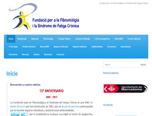 Tablet Screenshot of fundacionfatiga.org